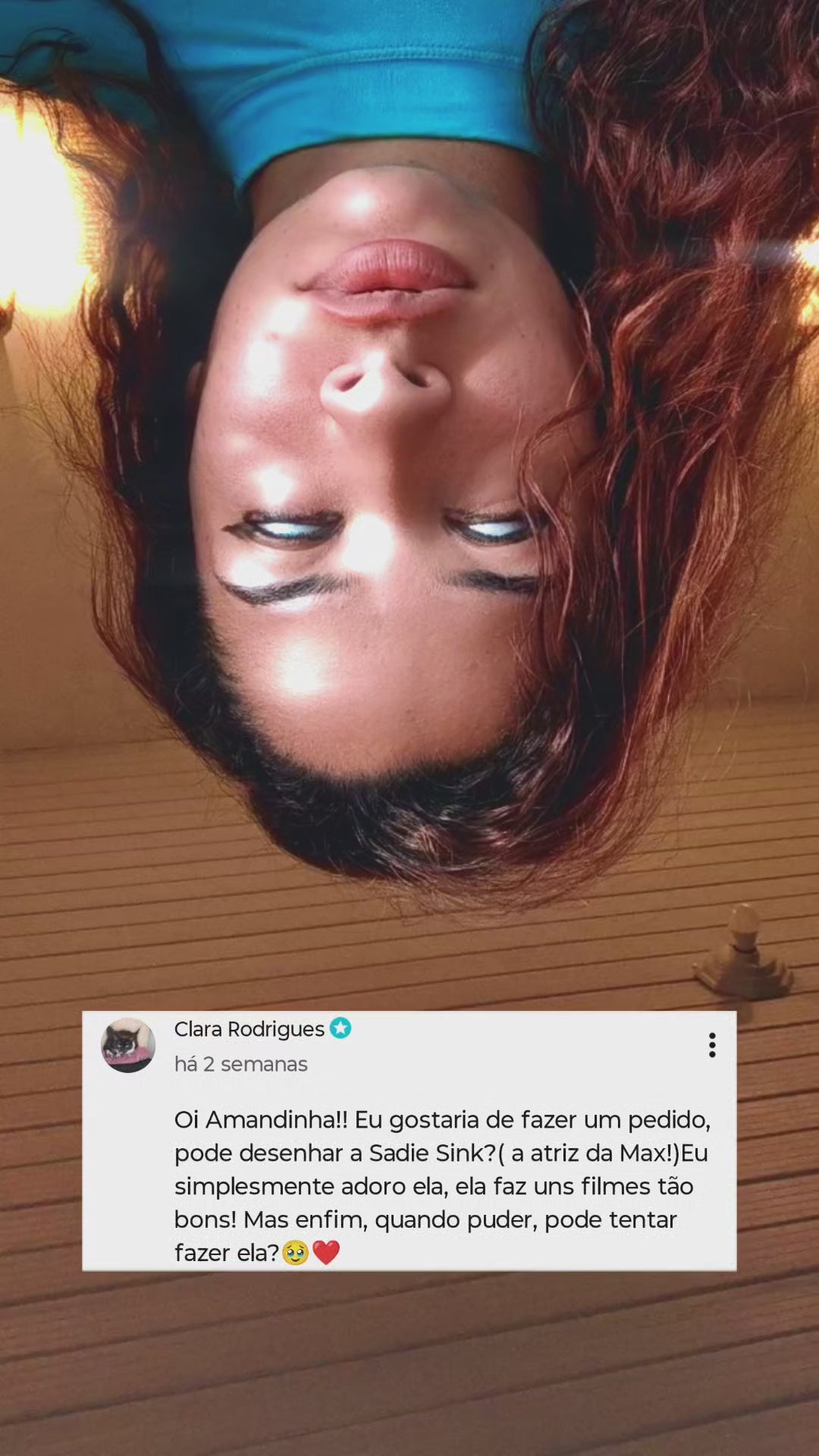 Sadie Sink | Desenho Realista do Canal Amanda Pacifico