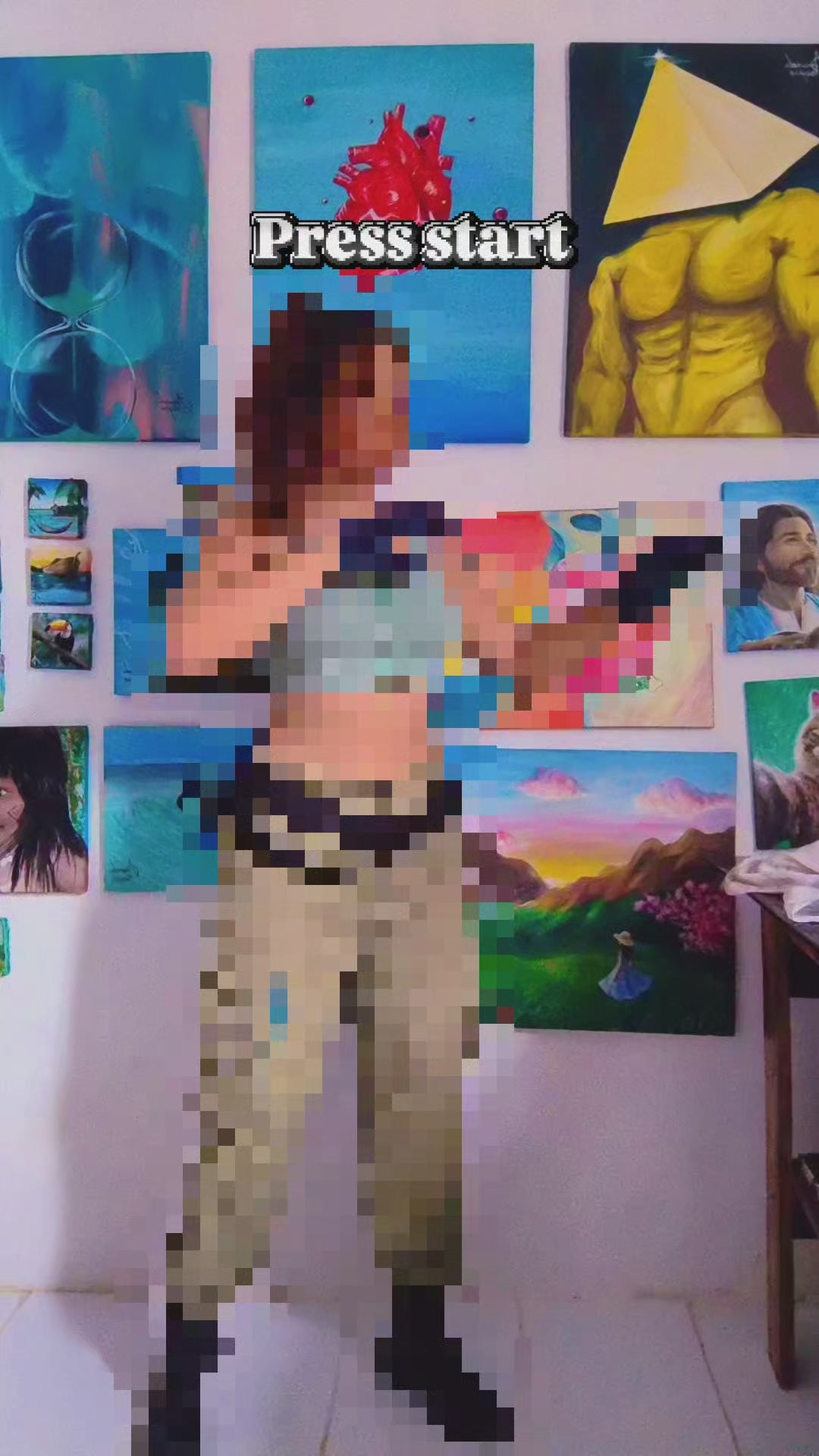 Leona do KOF | Desenho do Canal Amanda Pacifico