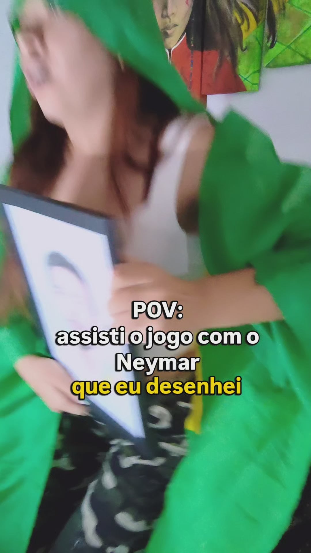 Neymar | Desenho Realista do Canal Amanda Pacifico