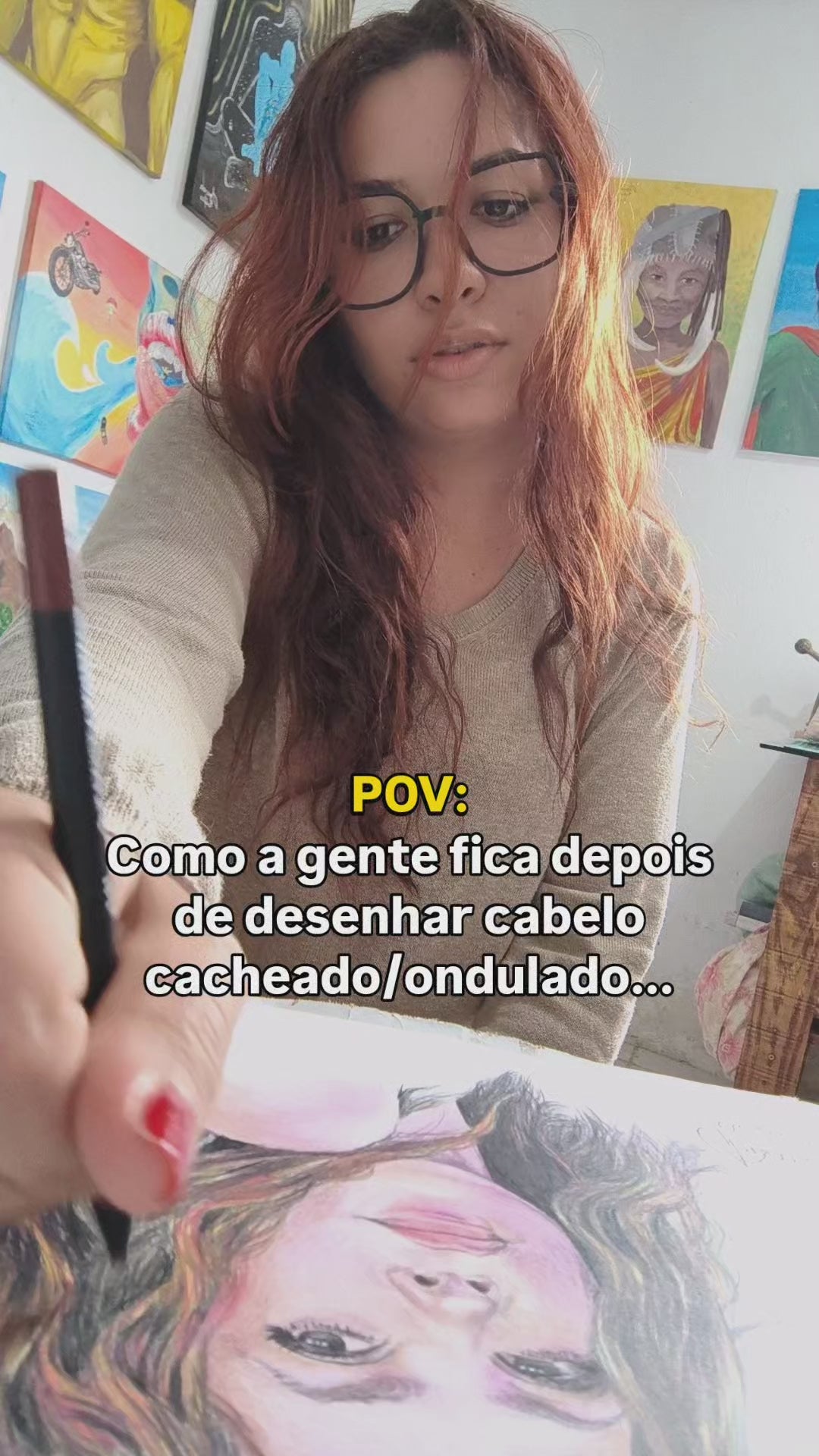 Shakira | Desenho Realista do Canal Amanda Pacifico