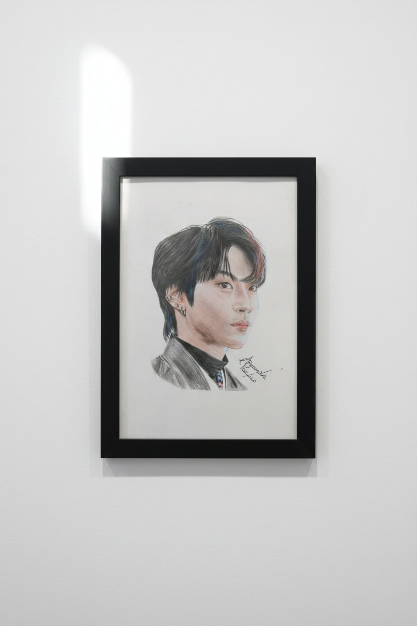 Hwang In-yeop (Han Seo-Jun) | Desenho Realista do Canal Amanda Pacifico