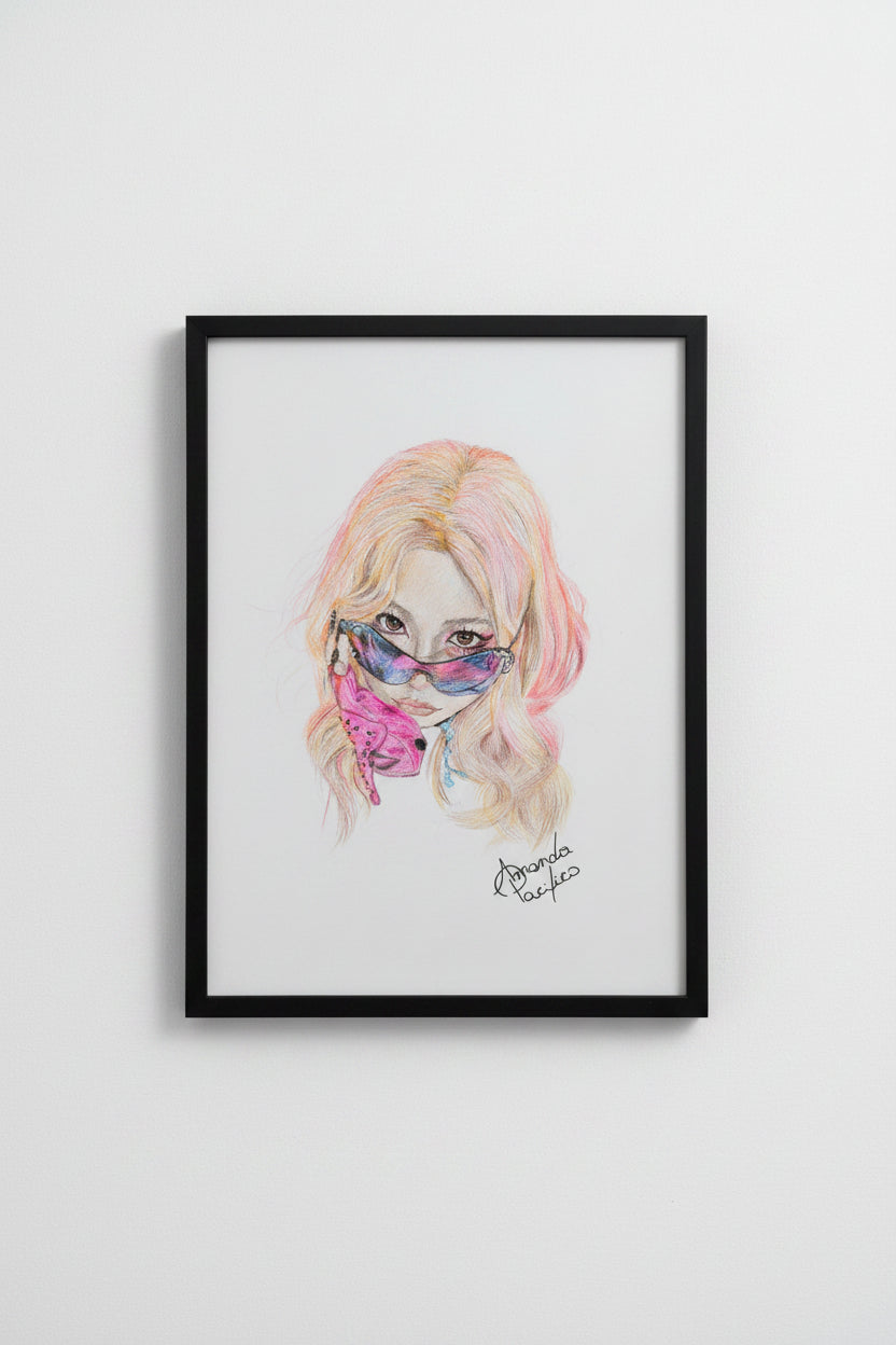 Yukina do Hanabie. | Desenho realista do Canal Amanda Pacifico