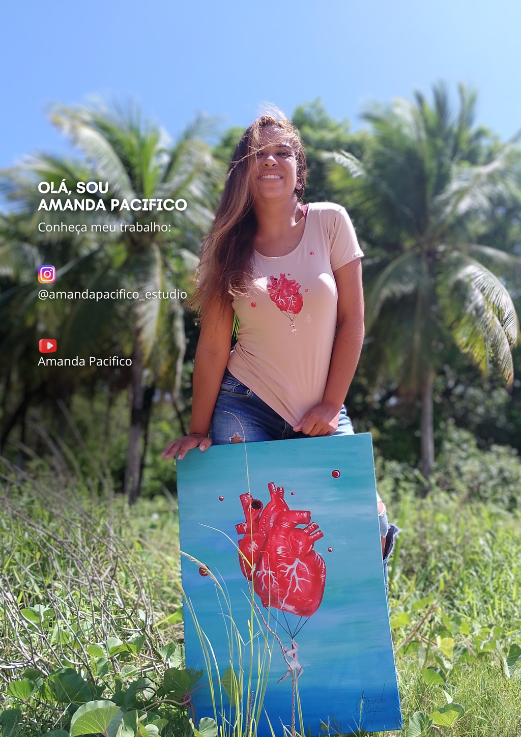 Camisa Pintura Original Ascender com quadro