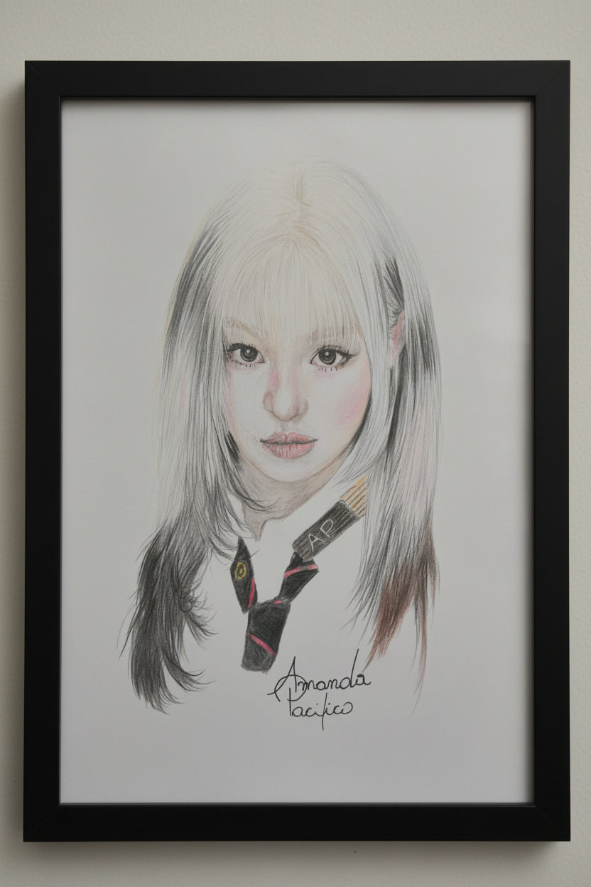 Heekie do Unchild | Desenho realista do Canal Amanda Pacifico