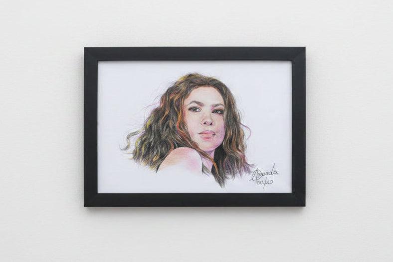 Shakira | Desenho Realista do Canal Amanda Pacifico