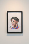 Lamine Yamal | Desenho Realista do Canal Amanda Pacifico