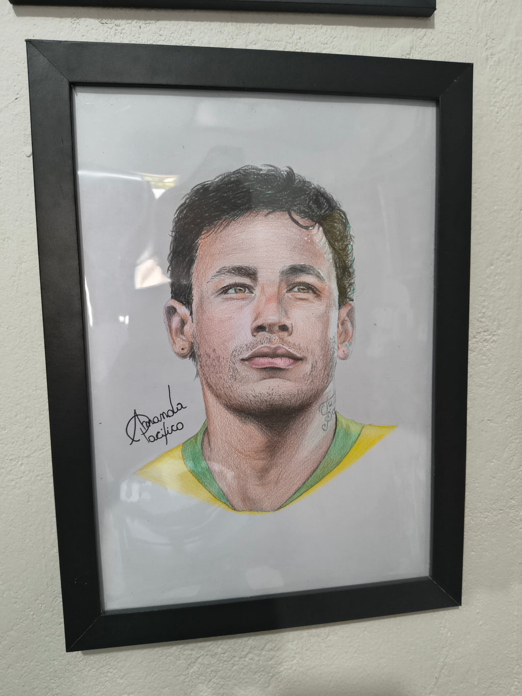 Neymar | Desenho Realista do Canal Amanda Pacifico