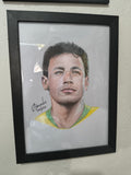 Neymar | Desenho Realista do Canal Amanda Pacifico