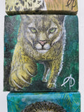 Mini pintura original PUMA 10x10cm